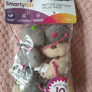 Brand New SmartyKat Mice Value Pak-10 CT.